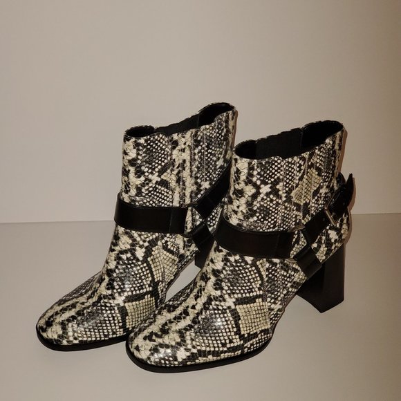 steve madden snakeskin boots